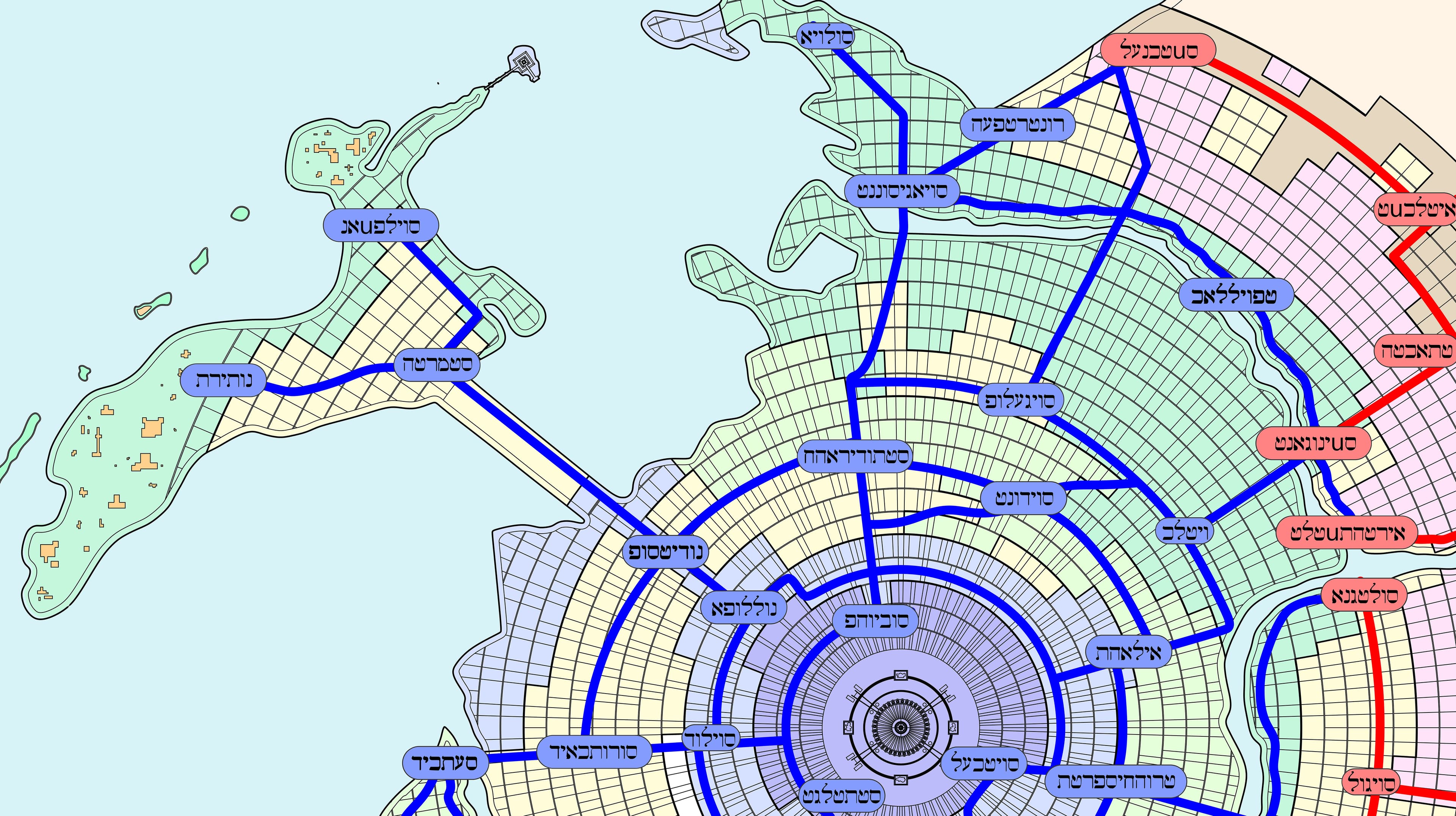 Alexandria, Stýx Metro Map - PROJECT CORDOBA